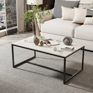 SlateForge Modern Sintered Stone Coffee Table