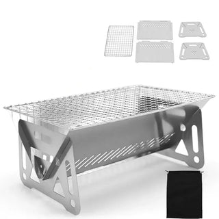 Flame Folding Beach BBQ Grill