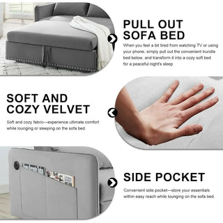 FlexiRest 3-in-1 Convertible Sofa Bed