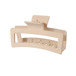 Oversized Frosted Square Hair Clip