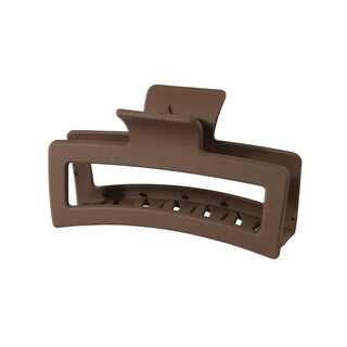 Oversized Frosted Square Hair Clip
