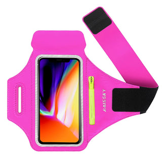 Running Sports Armband with Zipper Bag – Fits iPhone & Samsung Phones up to 6.9''