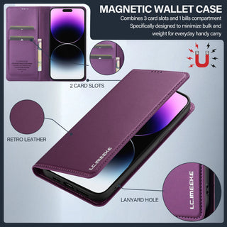 Leather Flip Wallet Case for Samsung Galaxy A and S Series