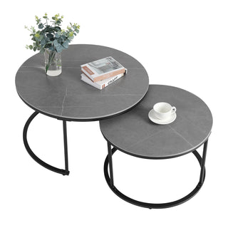 Obsidian Nesting Table Set