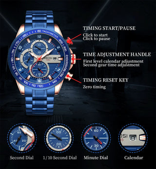 NIBOSI Men’s Watch