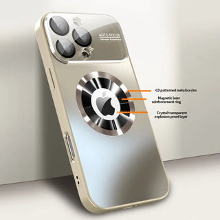 Titanium Metallic Matte Case for iPhone 11–16 Series
