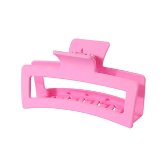 Oversized Frosted Square Hair Clip