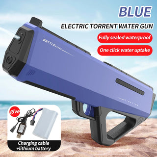 Cheetah X Electric Water Gun/ AUTO‑SHOT Battle Spear Electric Water Gun