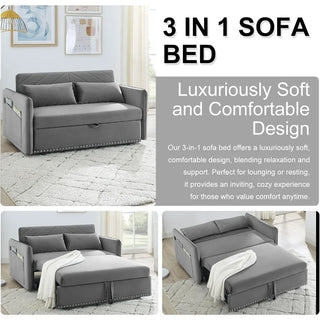 FlexiRest 3-in-1 Convertible Sofa Bed