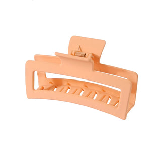 Oversized Frosted Square Hair Clip