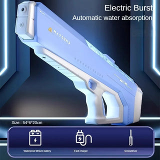 Cheetah X Electric Water Gun/ AUTO‑SHOT Battle Spear Electric Water Gun