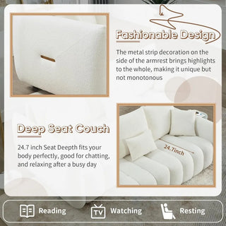 82" Deep-Seat Sofa