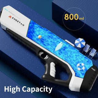 Cheetah X Electric Water Gun/ AUTO‑SHOT Battle Spear Electric Water Gun