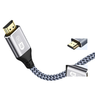 NIERBO HDMI 2.1 Cable – 8K 60Hz / 4K 120Hz | 48Gbps | Ultra High-Speed with eARC, HDR, Dolby Vision