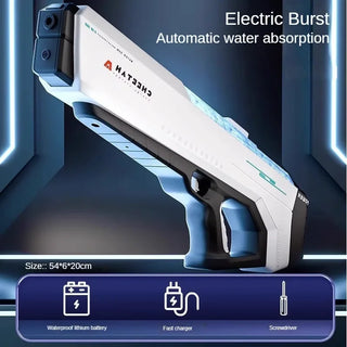 Cheetah X Electric Water Gun/ AUTO‑SHOT Battle Spear Electric Water Gun