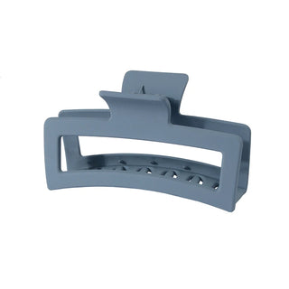 Oversized Frosted Square Hair Clip