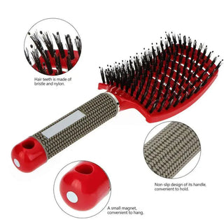 BOAR BRISTLE & MASSAGE Hair Brush