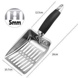 WhiskerClean  Stainless Steel Litter Scoop