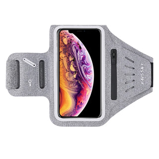 Running Sports Armband with Zipper Bag – Fits iPhone & Samsung Phones up to 6.9''