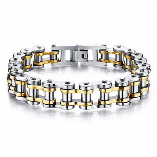 Punk Rock Biker Stainless Steel Bracelet