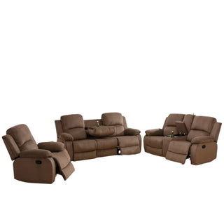 Lynden 3-Piece Reclining Sofa Set