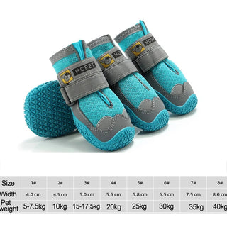 Protective Adventure Dog Shoes – Durable, Breathable, and Anti-Slip