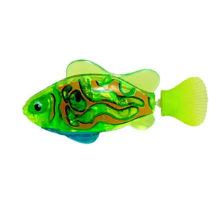 Interactive LED Swimming Robot Fish Cat Toy
