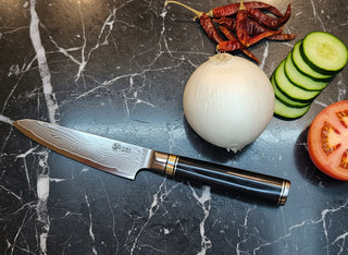 TORA Pro Series 8-Piece Chef Knife Set – VG10 67-Damascus Steel Japanese Chef Knives