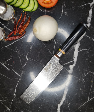 TORA Pro Series 8-Piece Chef Knife Set – VG10 67-Damascus Steel Japanese Chef Knives