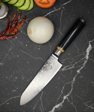 TORA Pro Series 8-Piece Chef Knife Set – VG10 67-Damascus Steel Japanese Chef Knives