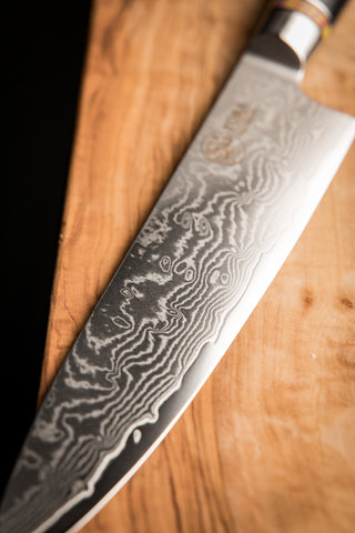 67 Layers-Damascus Steel TORA Pro Series 8-Piece Chef Knife Set