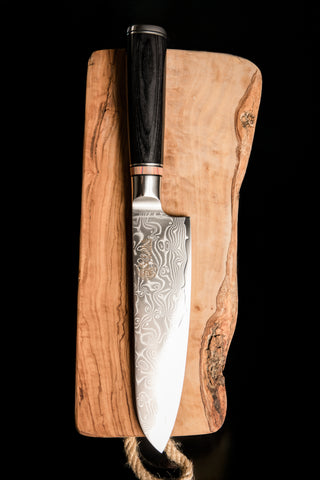 67 Layers-Damascus Steel TORA Pro Series 8-Piece Chef Knife Set