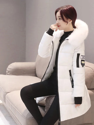 Fur Collar Hooded Parka