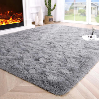 FuzzLux Fluffy Area Rug