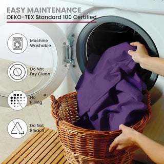 Lux Decor Bedsheet Set-Rayon Derived from Bamboo Sheets