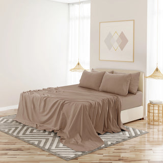 Lux Décor 6Pc Solid Sheet Set