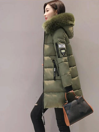 Fur Collar Hooded Parka