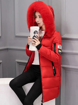 Fur Collar Hooded Parka