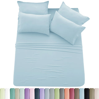 Lux Décor 6Pc Solid Sheet Set