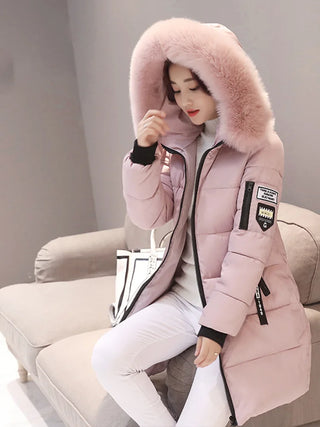 Fur Collar Hooded Parka