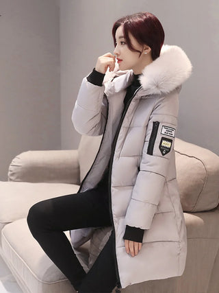 Fur Collar Hooded Parka