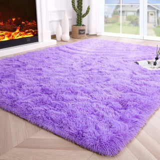 FuzzLux Fluffy Area Rug