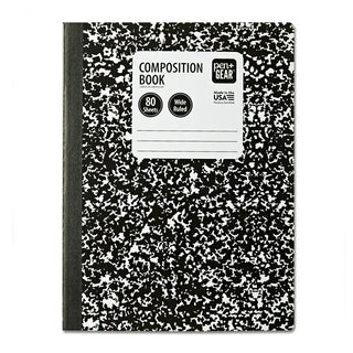 Pen+Gear Black Composition Notebook-5 Pack