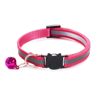 Reflective Breakaway Cat Collar w/ Bell