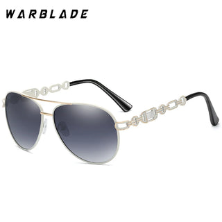 WarBlade Women’s Pilot Polarized Sunglasses – Vintage Metal UV400 Eyewear