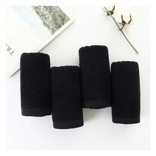 Cotton Black Bath Towel