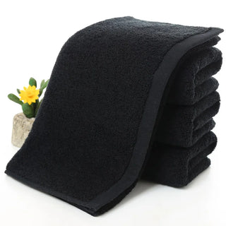 Cotton Black Bath Towel