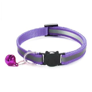 Reflective Breakaway Cat Collar w/ Bell