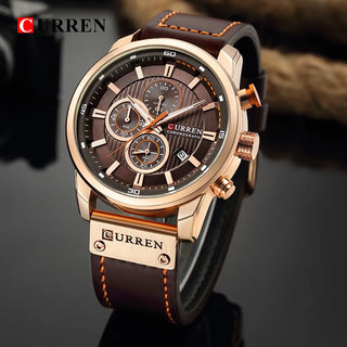 CURREN Grandeur Chronograph Sport Quartz Watch