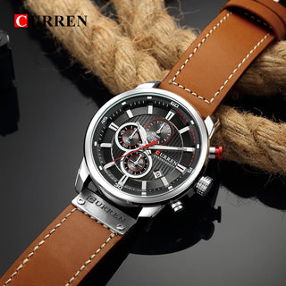 CURREN Grandeur Chronograph Sport Quartz Watch